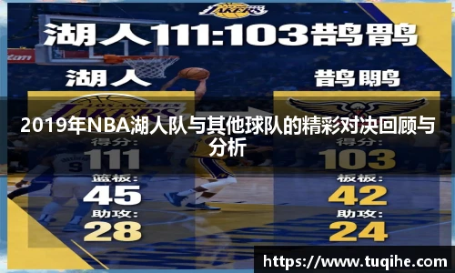 2019年NBA湖人队与其他球队的精彩对决回顾与分析